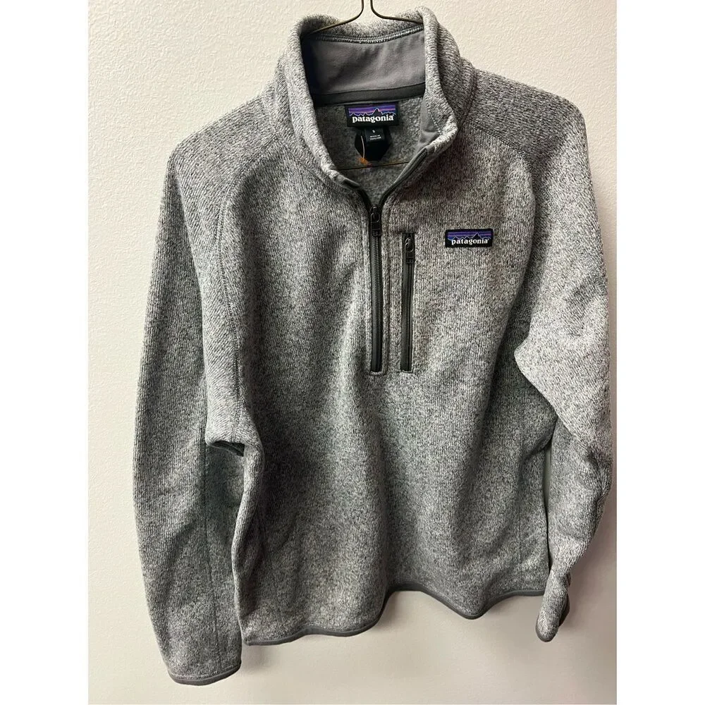 Patagonia Men's Better Sweater® 1/4-Zip Fleece Small Style No. 25523